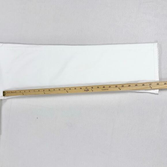 J Crew Women's Classic Straight Leg Jean Size 26 White - Picture 16 of 16